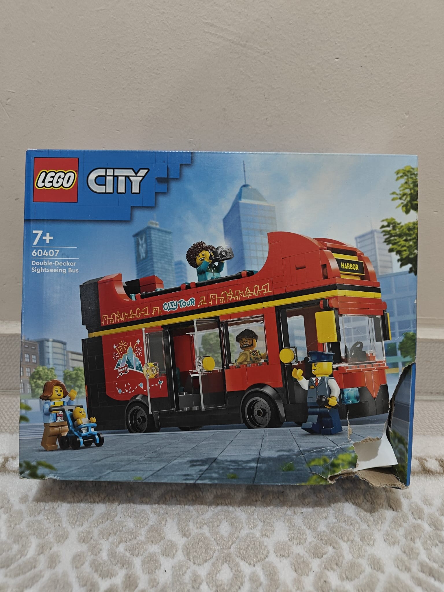 60407 LEGO® Double-Decker Sightseeing Bus Sıfır Kapalı Kutu