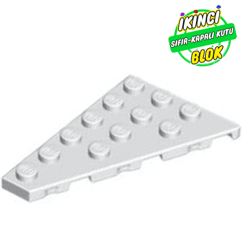LEGO® 6 x 4 Sol Plaka Beyaz Sıfır