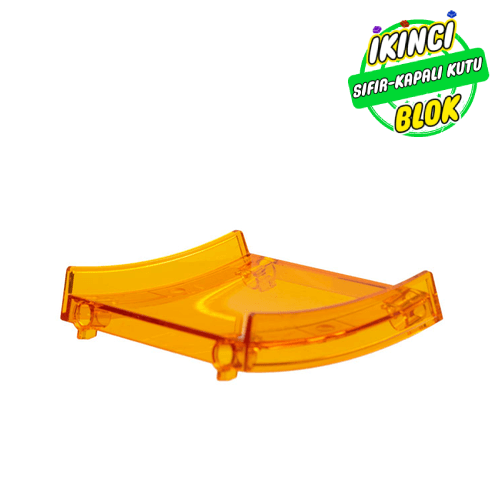 LEGO® Stuntz Rampa Kavisi Şeffaf Turuncu Sıfır