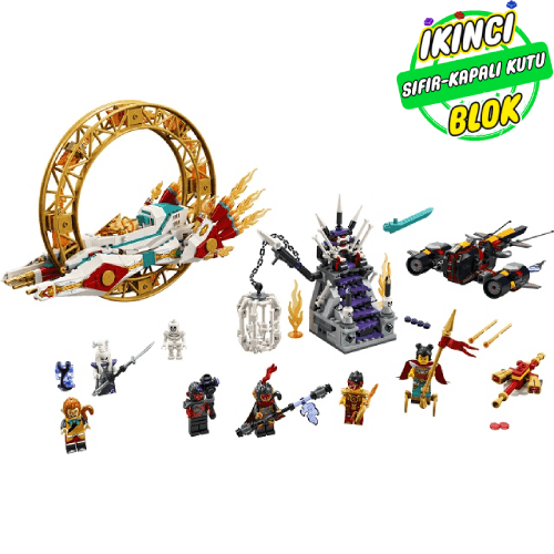 80034 LEGO® Nezha's Fire Ring Sıfır Kapalı Kutu