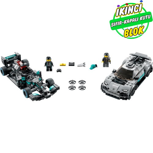 76909 LEGO® Mercedes-AMG F1 W12 E Performance & Mercedes-AMG Project One Sıfır Kapalı Kutu