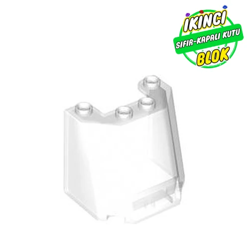 LEGO® Windscreen 3 x 4 x 3 Şeffaf Sıfır