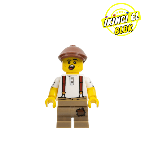 LEGO® Minifigür Newspaper Kid - Minifigure İkinci El