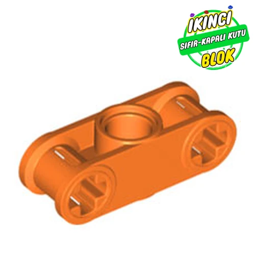 LEGO® 3L Merkez Pim Girişli Technic Bağlayıcı Turuncu Sıfır