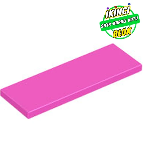 LEGO® Tile 2 x 6 Koyu Pembe Sıfır