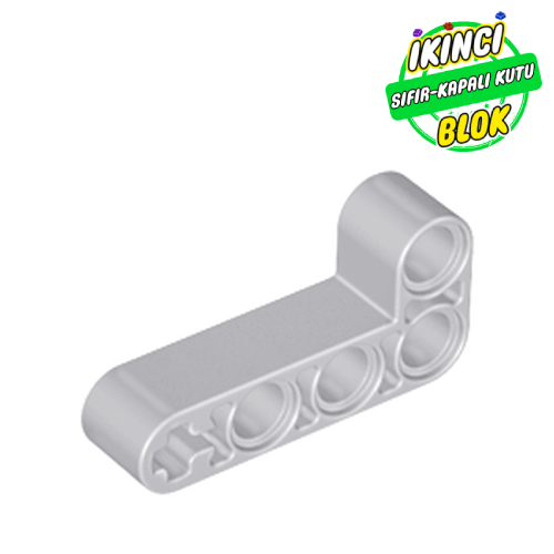LEGO® 2 x 4 Liftarm L Format Açık Mavimsi Gri Sıfır