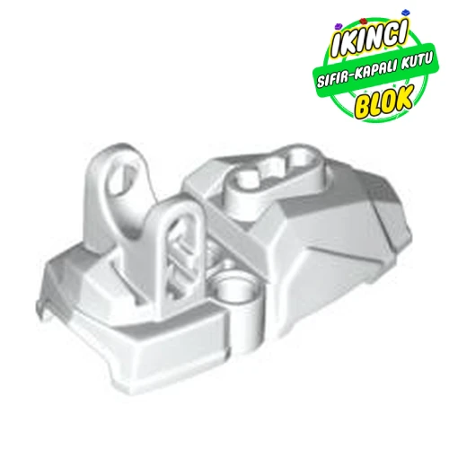 LEGO® Large Figure Foot, Type 2 Beyaz Sıfır