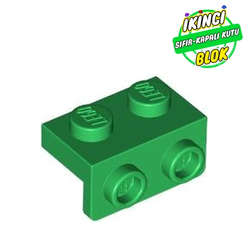 LEGO® Bracket 1 x 2 - 1 x 2 Yeşil Sıfır