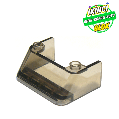 LEGO® 3 x 4 x 1 1/3 Ön Cam Şeffaf Kahverengi Sıfır
