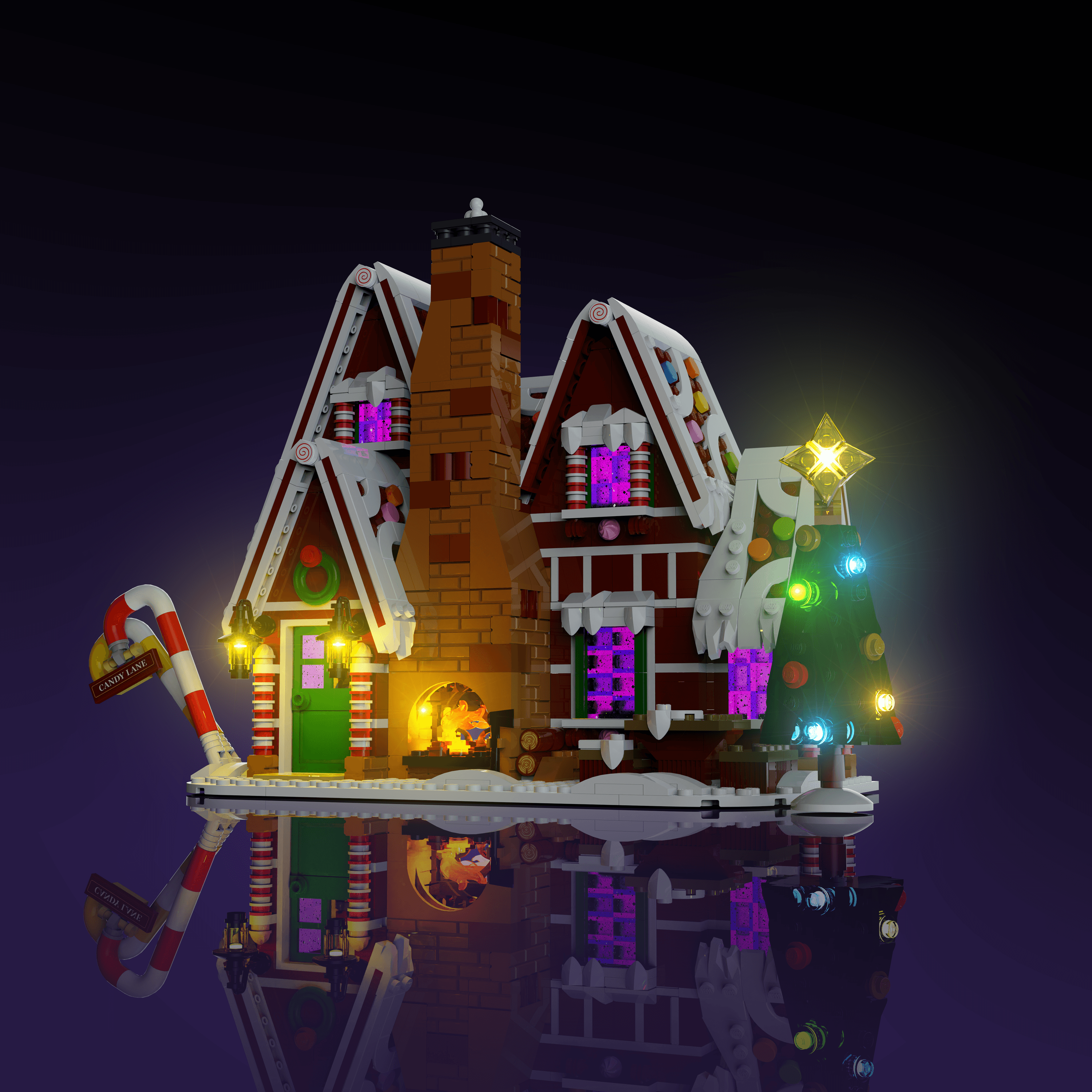 LEGO® 10267 Gingerbread House Işık Kiti