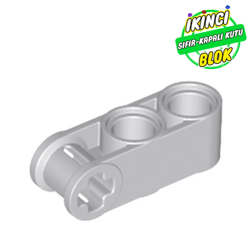 LEGO® 3L Aks ve Pim Girişli Pim Bağlayıcı Açık Mavimsi Gri Sıfır