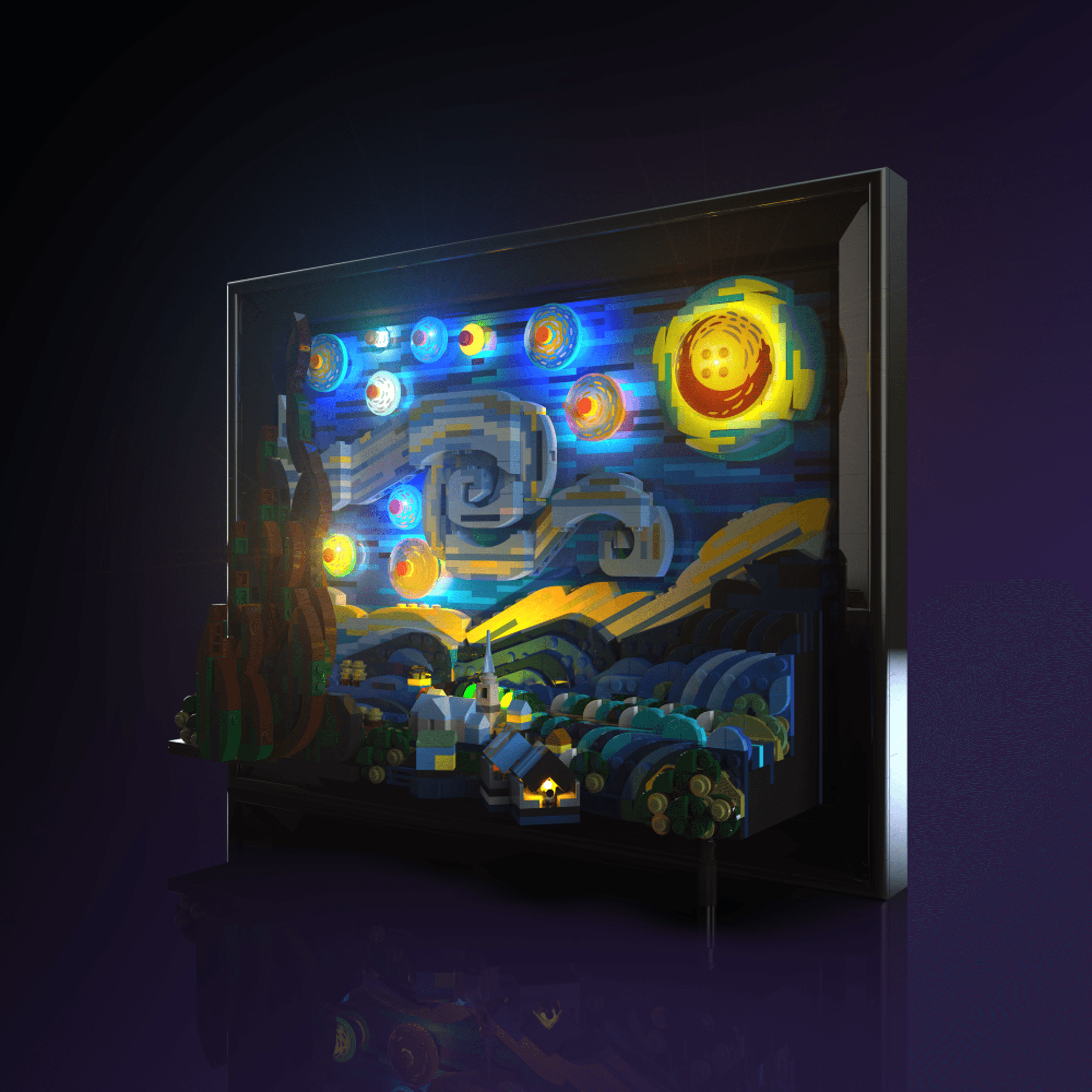 LEGO® 21333 Vincent van Gogh - The Starry Night Işık Kiti