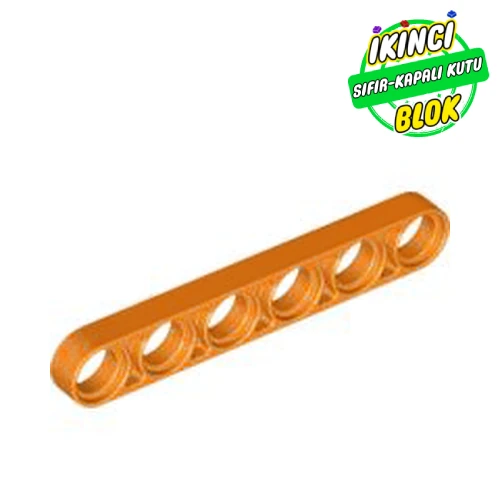 LEGO® 1 x 6 İnce Liftarm Turuncu Sıfır