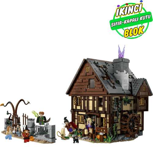 21341 LEGO® Disney Hocus Pocus: The Sanderson Sisters' Cottage Sıfır Kapalı Kutu