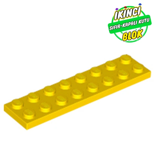 LEGO® Plate 2 x 8 Sarı Sıfır