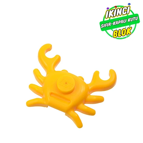 LEGO® Animal, Crab Parlak Açık Turuncu Sıfır