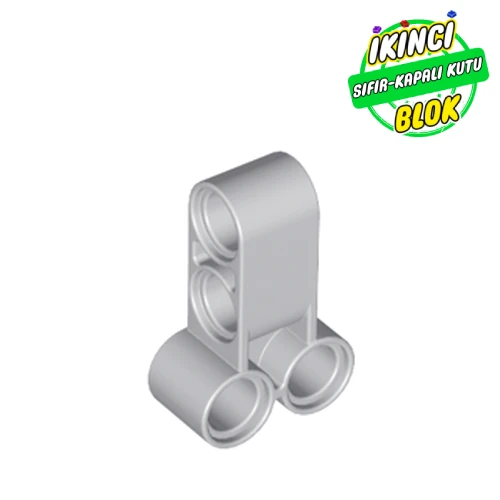 LEGO® Technic Pin Connector Perpendicular Long Açık Mavimsi Gri Sıfır