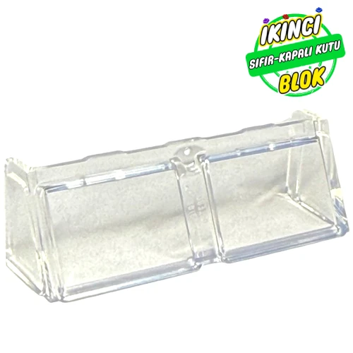 LEGO® Glass for Windscreen 2 x 6 x 2 Şeffaf Sıfır