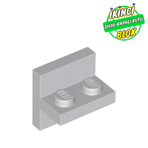 LEGO® Bracket 2 x 2 with 1 x 2 Vertical Studs Açık Mavimsi Gri Sıfır