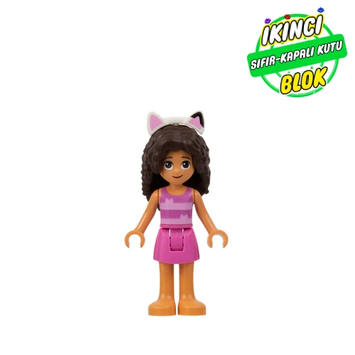 LEGO® Minifigür Gabby, Dark Pink Swimsuit Sıfır gdh002