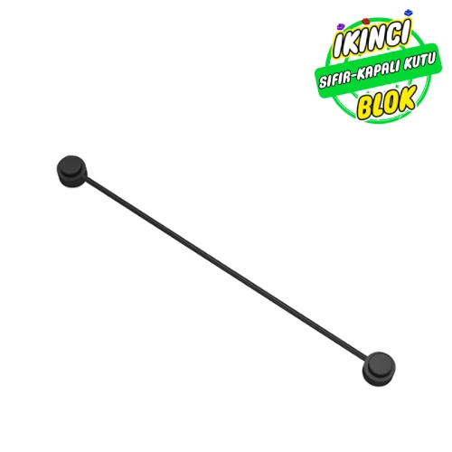 LEGO® 10L Studlı İp Siyah Sıfır