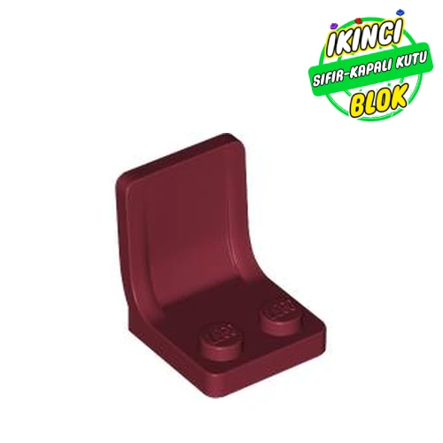 LEGO® 2 x 2 Sandalye Koyu Kırmızı Sıfır