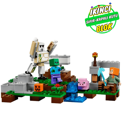 21123 LEGO® The Iron Golem Sıfır Kapalı Kutu