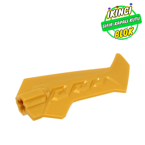 LEGO® Aks Girişli Minifigür Silahı Metalik Altın Sıfır