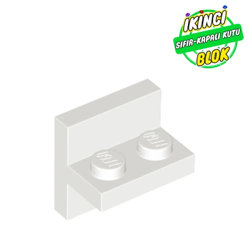 LEGO® 2 x 2 ve 1x2 Merkezli Bağlantı Beyaz Sıfır