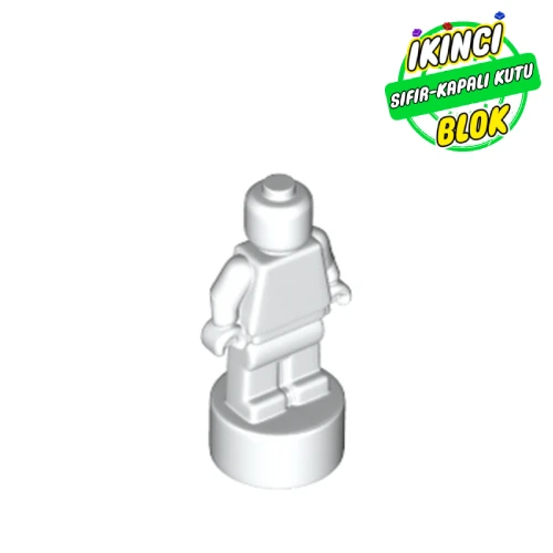 LEGO® Mini Heykel Beyaz Sıfır