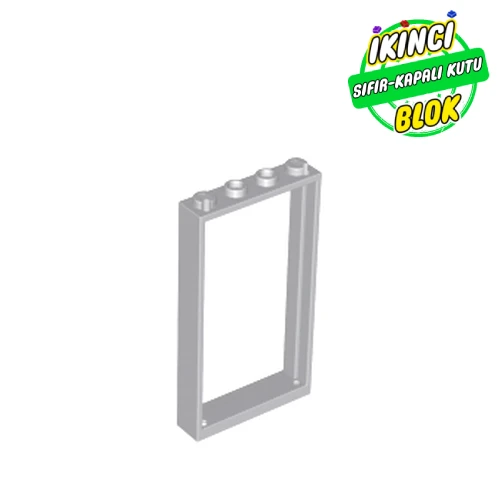 LEGO® Door Frame 1 x 4 x 6 Type 2 Açık Mavimsi Gri Sıfır