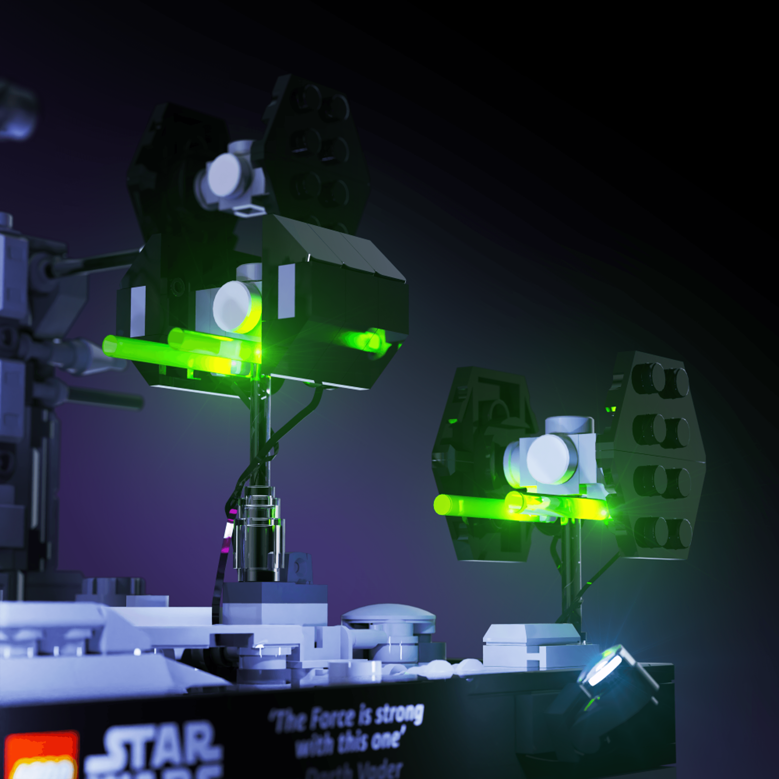 LEGO® 75329 Star Wars Death Star Trench Run Diorama Işık Kiti