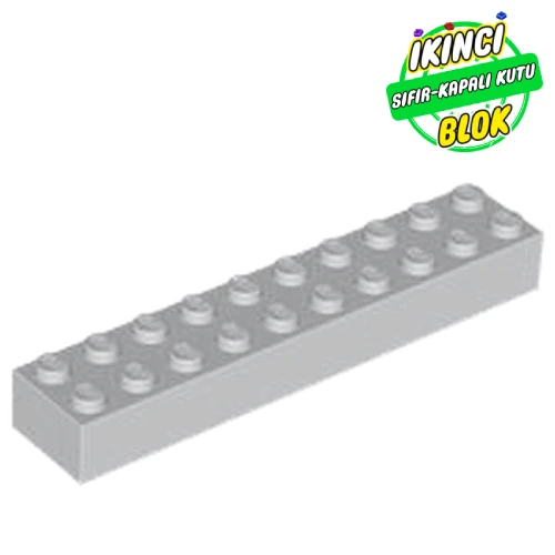 LEGO® Brick 2 x 10 Açık Mavimsi Gri Sıfır