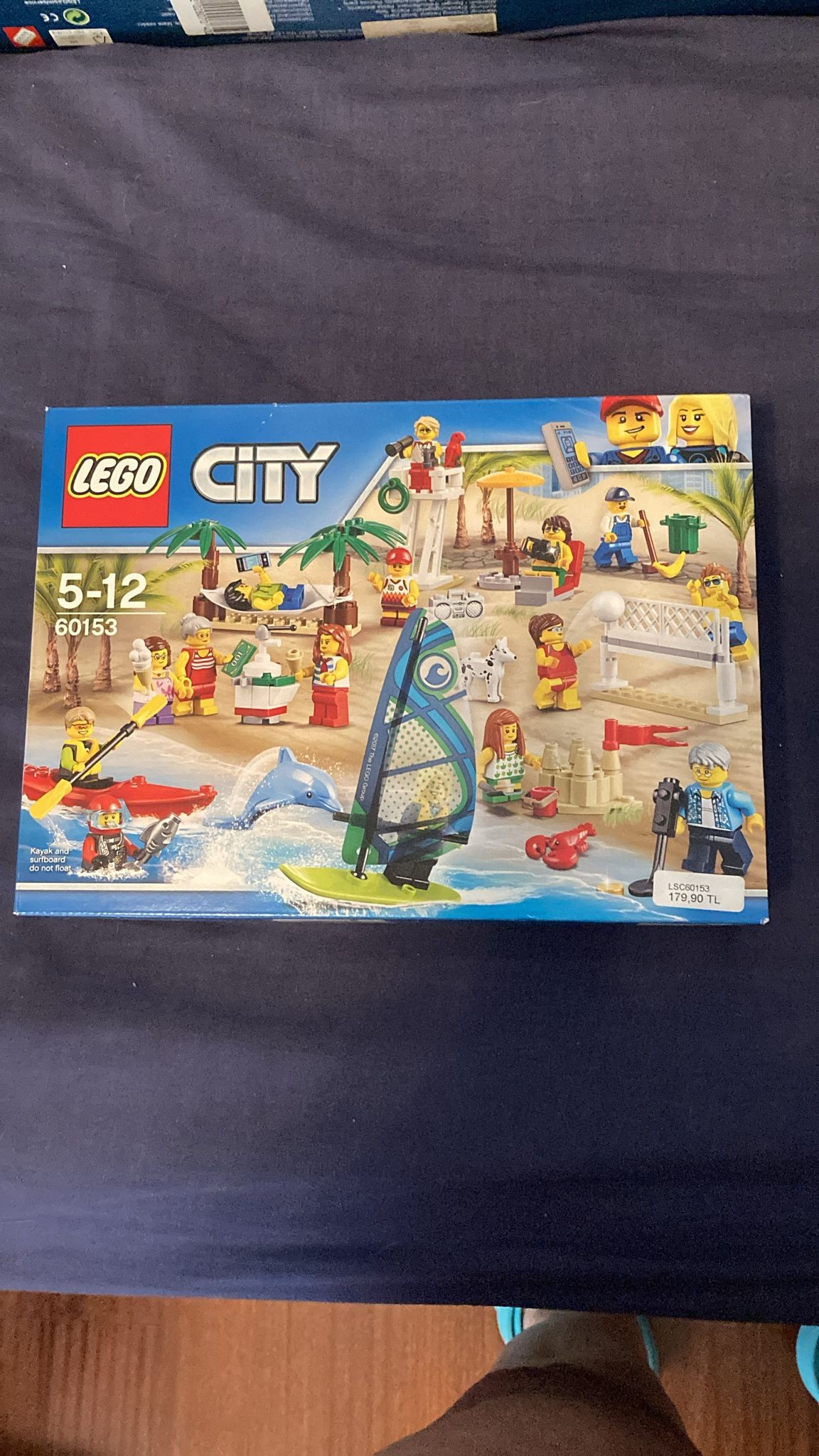 60153 LEGO® People Pack - Fun at the Beach Sıfır Kapalı Kutu