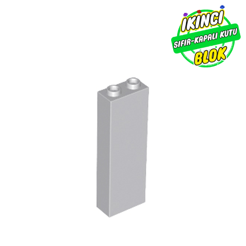 LEGO® 1 x 2 x 5 Tuğla Açık Mavimsi Gri Sıfır