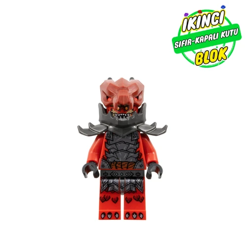LEGO® Minifigür Dragonian Warrior, Short Horns Sıfır njo0920