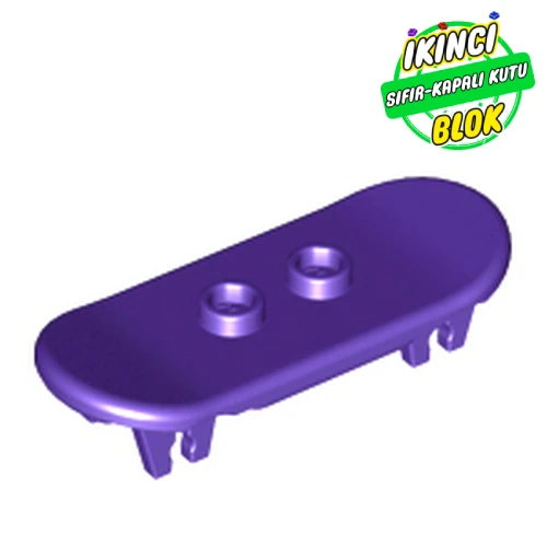 LEGO® Sports Skateboard with Trolley Wheel Holders Koyu Mor Sıfır