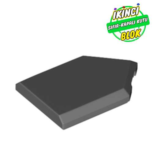 LEGO® 2 x 3 Üçgen Köşe Düz Plaka Koyu Mavimsi Gri Sıfır