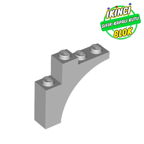 LEGO® Brick Arch 1 x 4 x 3 Açık Mavimsi Gri Sıfır