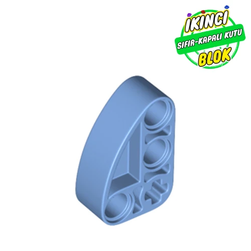 LEGO® 2 x 3 L Yapılı Kavisli Technic Panel Orta Mavi Sıfır
