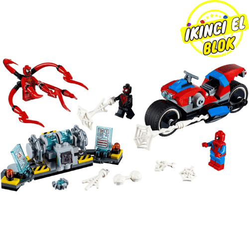 76113 LEGO® Spider-Man Bike Rescue İkinci el