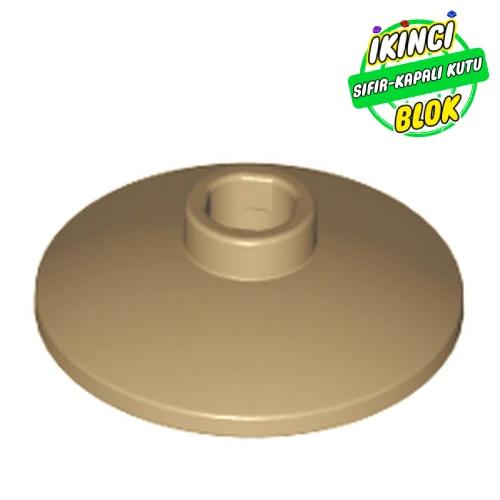 LEGO® Dish 2 x 2 Inverted [Radar] Koyu Bej Sıfır