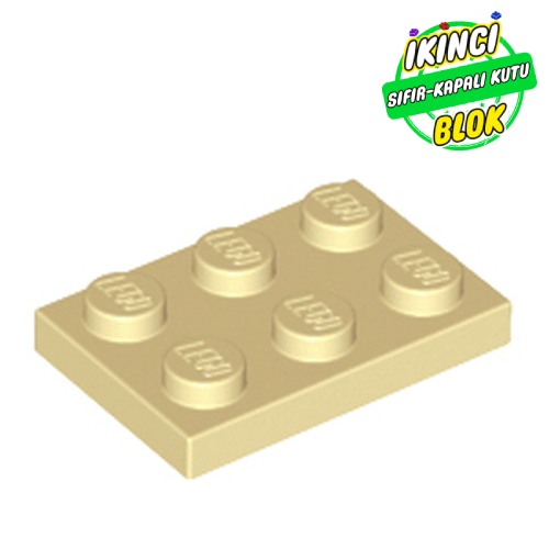LEGO® 2 x 3 Plaka Bej Sıfır