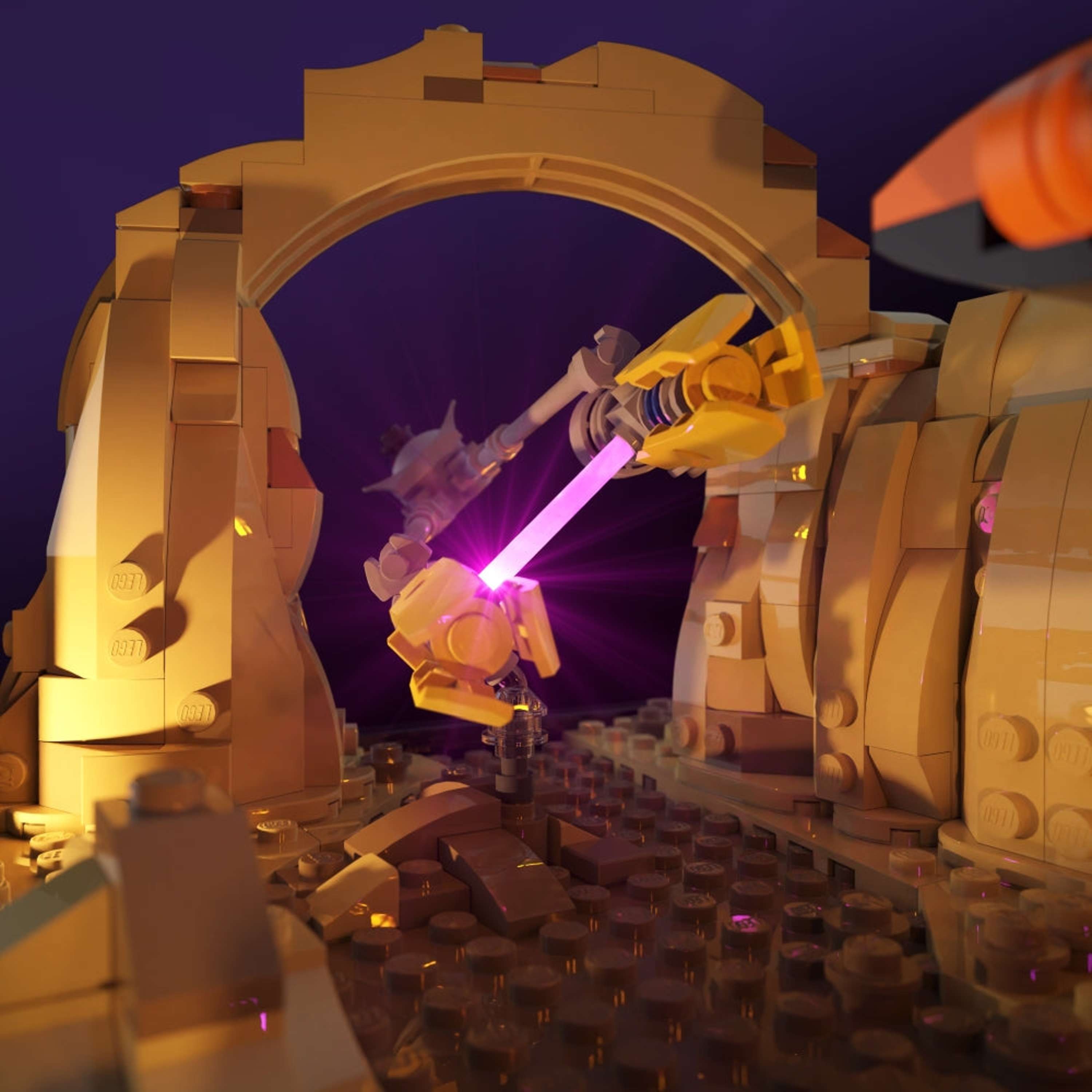 LEGO® 75380 Star Wars Mos Espa Podrace Diorama Işık Kiti