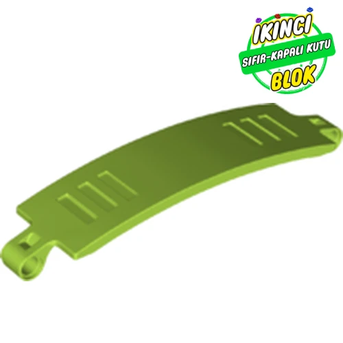 LEGO® 3 x 13 Technic Kavisli Panel Limon Yeşili Sıfır