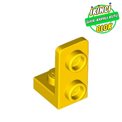 LEGO® Bracket 1 x 1 - 1 x 2 Inverted Sarı Sıfır