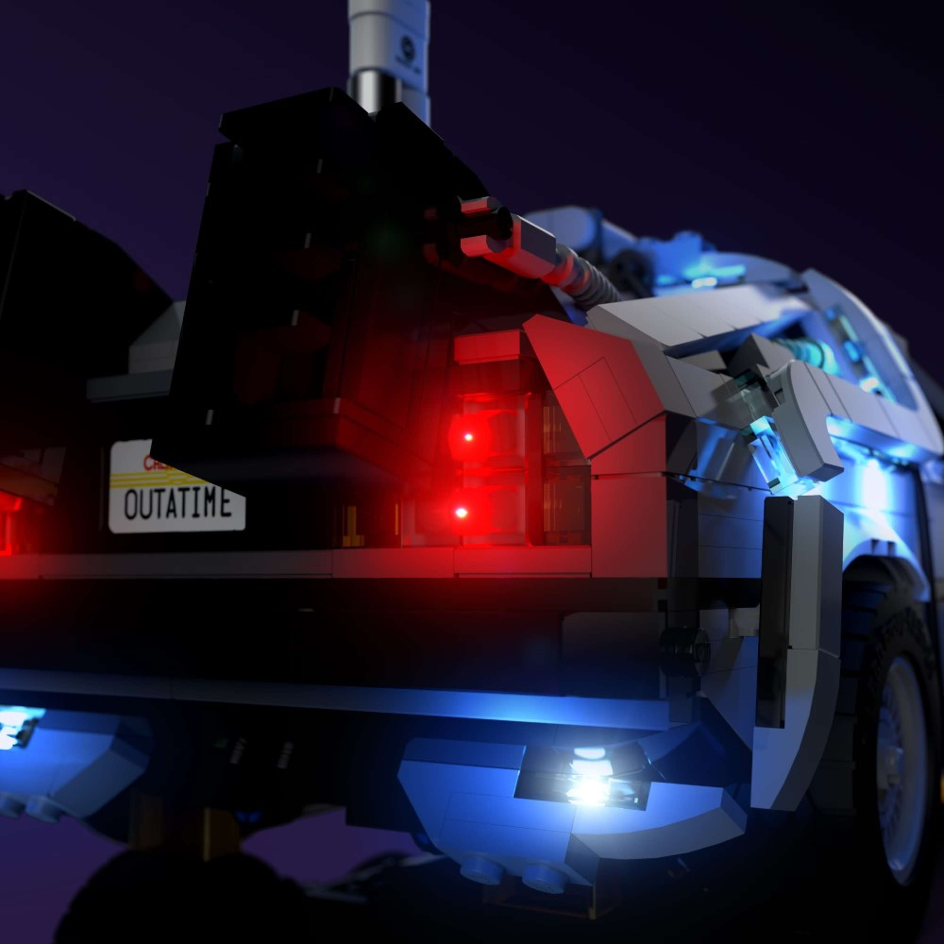 LEGO® 10300 Back to the Future Time Machine Işık Kiti