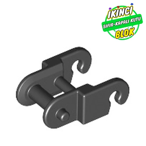 LEGO® Technic Link, Reinforced, with Beveled Edge Siyah Sıfır