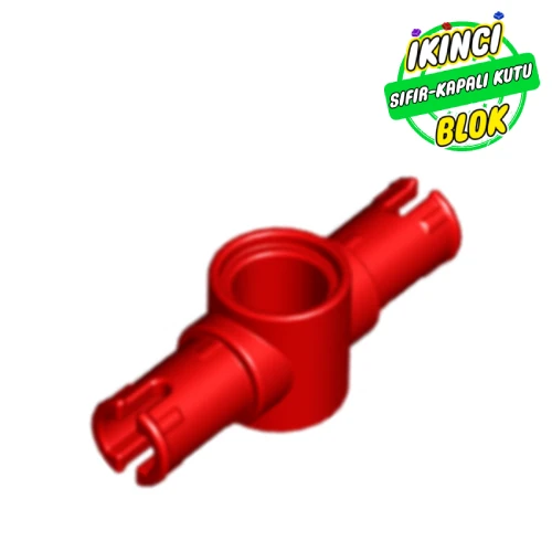 LEGO® 3L Merkez Pim Girişli Technic Bağlayıcı Kırmızı Sıfır