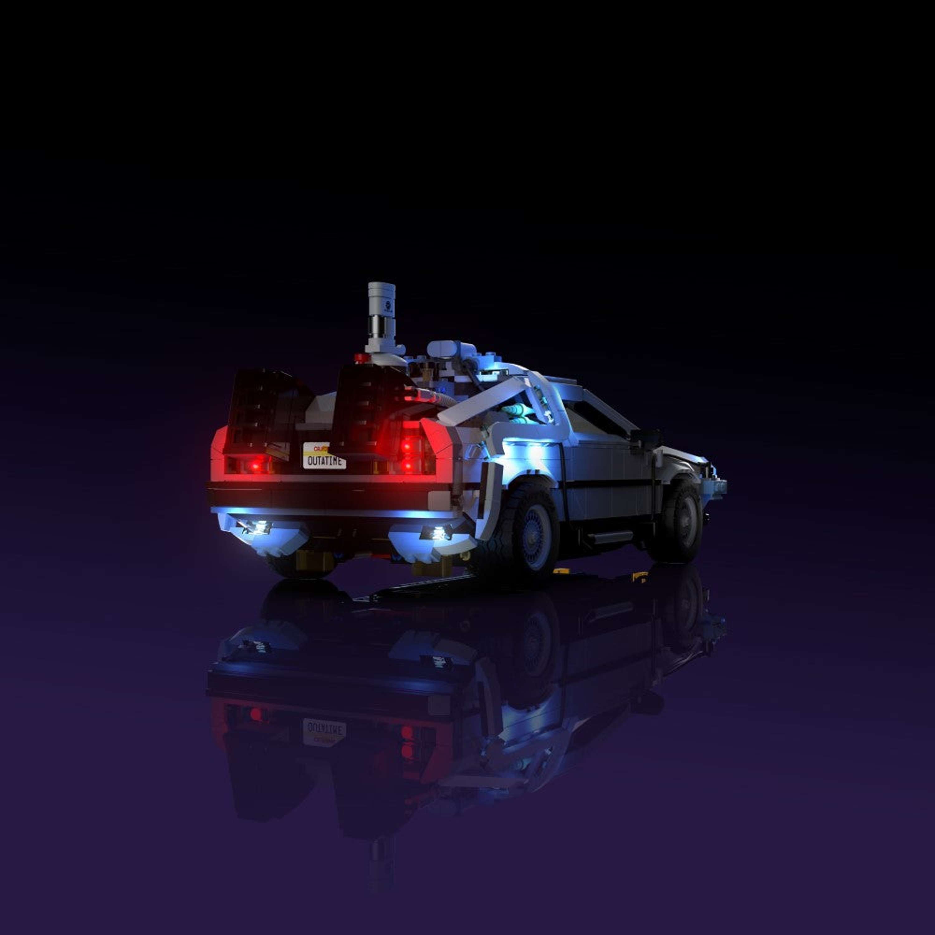 LEGO® 10300 Back to the Future Time Machine Işık Kiti